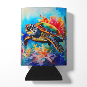 Loggerhead Sea Turtle Can or Bottle Hugger (Color: 198453404770)