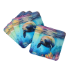 Manatee Foam Coasters