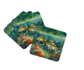 Smallmouth Bass Foam Coasters