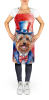 Silky Terrier Patriotic American Apron