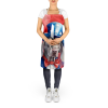 Weimaraner Patriotic American Apron
