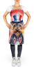 Welsh Terrier Patriotic American Apron