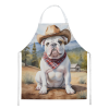 English Bulldog Cowboy Welcome Apron