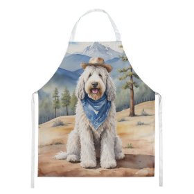 Komondor Cowboy Welcome Apron (Color: DAC5927)