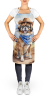 Tibetan Spaniel Cowboy Welcome Apron