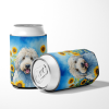 Komondor in Sunflowers Can or Bottle Hugger