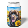 Newfoundland in Sunflowers Can or Bottle Hugger