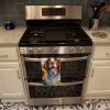 Welsh Springer Spaniel in Sunflowers Kitchen Towel