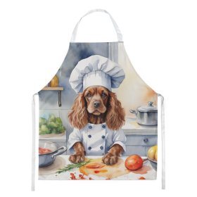 Cocker Spaniel The Chef Apron (Color: DAC6234)