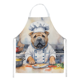 Shar Pei The Chef Apron (Color: DAC6324)