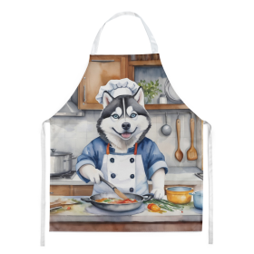 Siberian Husky The Chef Apron (Color: DAC6328)