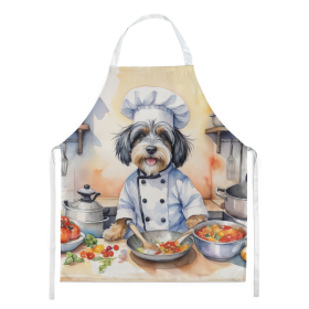 Tibetan Terrier The Chef Apron (Color: DAC6334)
