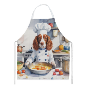 Welsh Springer Spaniel The Chef Apron (Color: DAC6337)