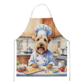 Wheaten Terrier The Chef Apron (Color: DAC6340)