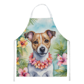 Jack Russell Terrier Luau Apron (Color: DAC6456)