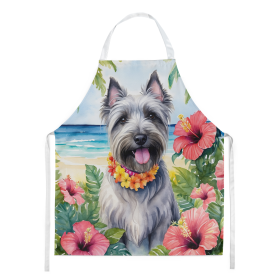 Skye Terrier Luau Apron (Color: DAC6524)