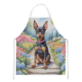 Miniature Pinscher Spring Path Apron (Color: DAC6673)