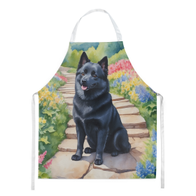 Schipperke Spring Path Apron (Color: DAC6708)