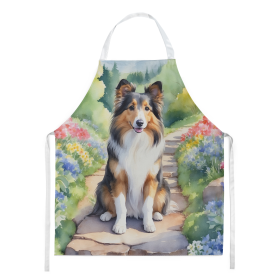 Sheltie Spring Path Apron (Color: DAC6714)