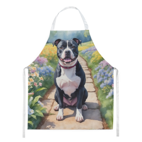 Staffordshire Bull Terrier Spring Path Apron (Color: DAC6722)