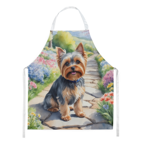 Yorkshire Terrier Spring Path Apron (Color: DAC6735)