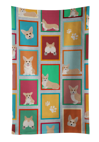 Lots of Fawn Pembroke Corgi Kitchen Towel (Color: 194030682173)