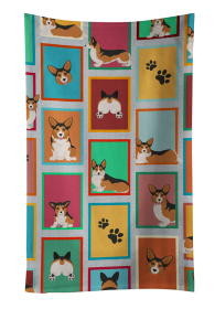 Lots of Sable Pembroke Corgi Kitchen Towel (Color: 194030682180)