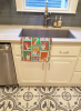 Lots of Red Cardigan Corgi Kitchen Towel