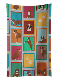 Lots of Flashy Fawn Boxer Kitchen Towel (Color: 194030682203)