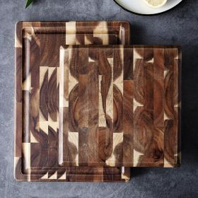Cutting Board Solid Parquet (Option: Brown-S)