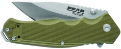 Bear & Son Bear Edge OD Green Folding Knife 440 Stainless Blade