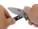 Bear & Son Bear Edge OD Green Folding Knife 440 Stainless Blade