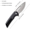 CIVIVI Odium Knife G10 Handle