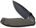 CIVIVI Pintail Knife Blade + Dark Green Micarta Handle