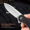 CIVIVI Elementum Knife Ebony Wood Handle