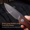 CIVIVI Elementum Knife Blade + Cuibourtia Wood Handle
