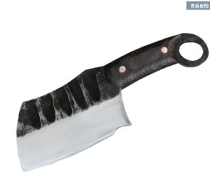 Kitchen Chinese Butcher Knife (Option: A)