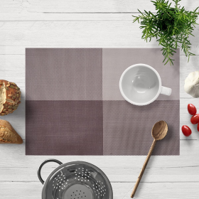 Elegant PVC Placemats for Dining Table (Style: Brown 2)