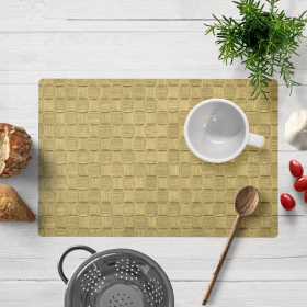Stylish PVC Placemats for Dining Table (Style: Gold)