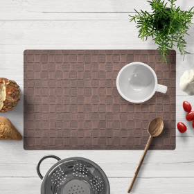 Stylish PVC Placemats for Dining Table (Style: Brown)