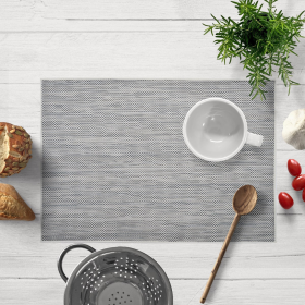 Stylish PVC Placemats for Dining Table (Style: Gray  Marble Design)