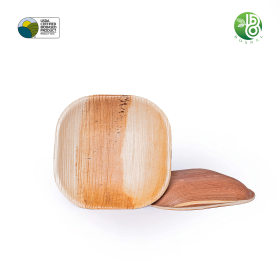 BOSNAL Palm Leaf Plates (Option: 6" Round Plate)