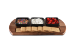 Charcuterie Serving Tray with Ceramic Bowls