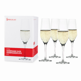 Spiegelau Style Champagne Flute (Set Of 4) (Color: Clear, size: 8.5 oz)