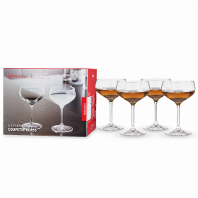 Spiegelau Perfect Coupette Glass (Set Of 4) (Color: Clear, size: 8.3 oz)