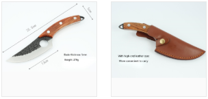 Boning Forged Knife (Option: Boning knife Leather case)