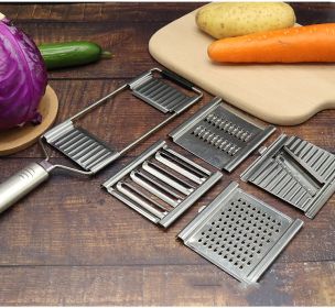 Vegetable And Fruit Slicer Stainless Steel Peeler (Option: 4pcs MKC)