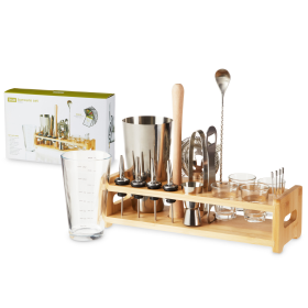 20 Piece Barware Set by True (Color: 5)