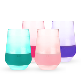 Wine FREEZE XL Cooling Cups Set HOST (Color: Tinted)