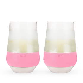 Wine FREEZE XL Cooling Cups Set HOST (Color: Blush Tint)